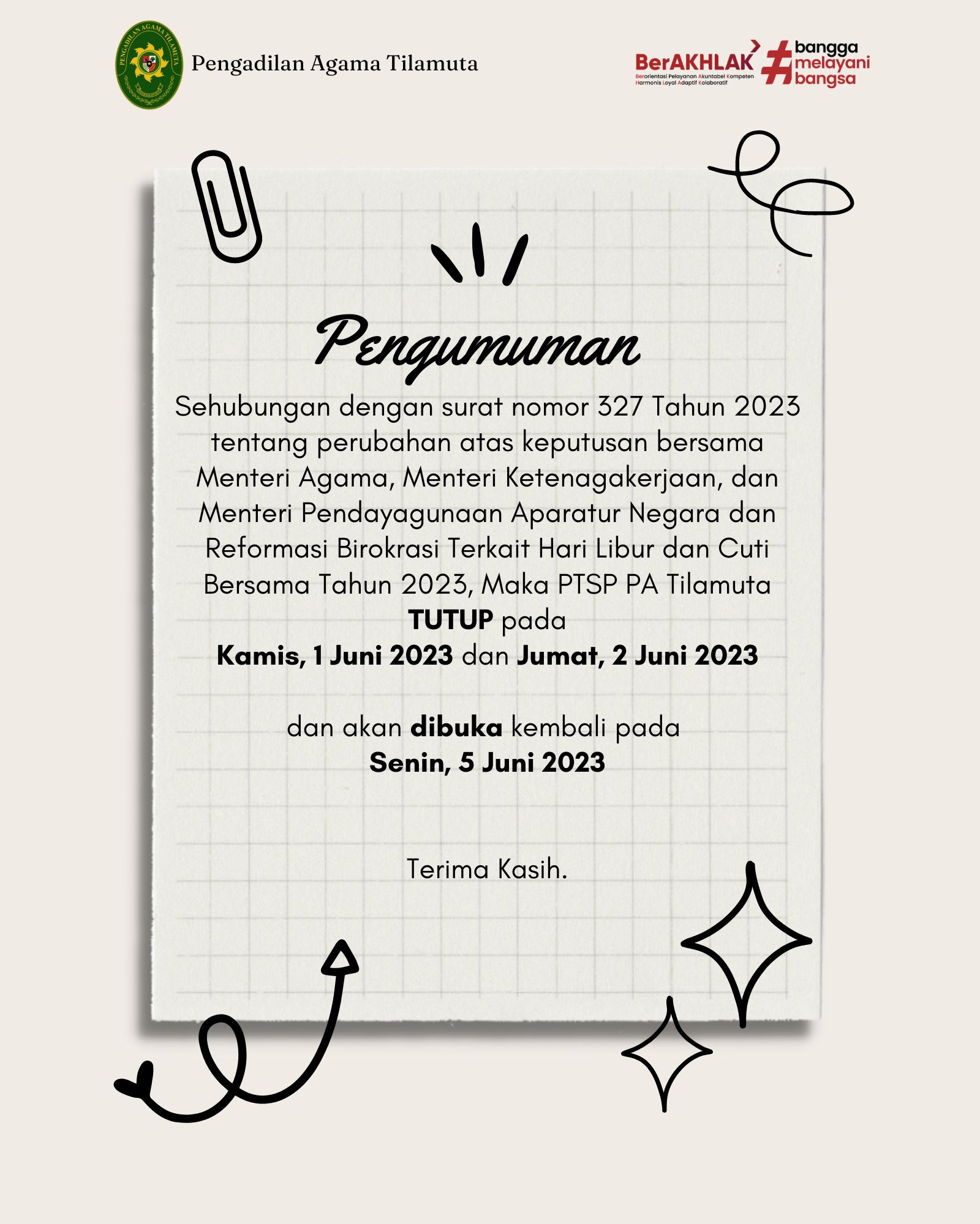 PTSP TUTUP 1 2 JUNI23
