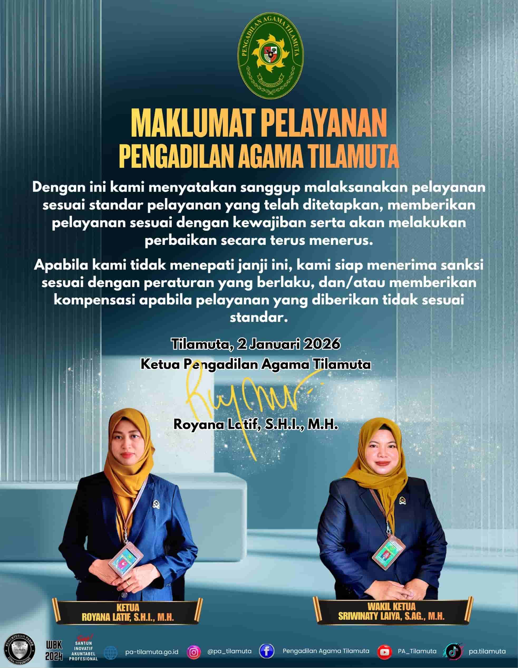 maklumat pelayanan 20261